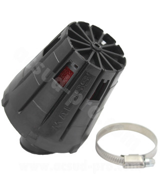 FILTRE A AIR SCOOT MALOSSI E5 MIKUNI NOIR Ø38