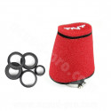 FILTRE A AIR TNT MOUSSE BIG Ø28-55 DROIT ROUGE