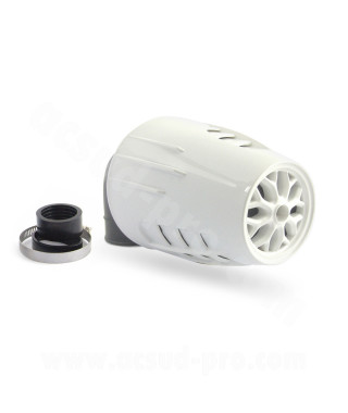 FILTRE A AIR TNT OBUS 90° Ø35/28 BLANC