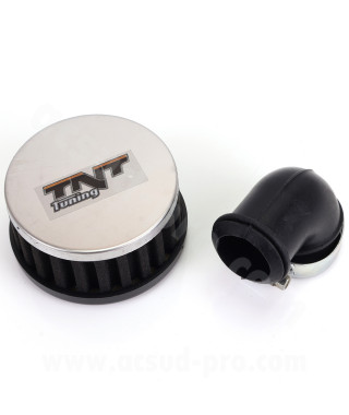 FILTRE A AIR TNT R BOXH5 COUDE NOIR