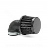 FILTRE A AIR TNT TYPE KN SMALL COUDE Ø28/35 IMITATION CARBONE