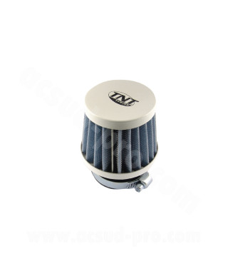 FILTRE A AIR TNT TYPE KN SMALL DROIT Ø28/35 BLANC