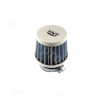 FILTRE A AIR TNT TYPE KN SMALL DROIT Ø28/35 BLANC