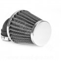 FILTRE A AIR TYPE KN COUDE Ø28/35 CHROME