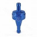 FILTRE A ESSENCE CNC BLEU ANODISE Ø6 DEMONTABLE