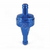 FILTRE A ESSENCE CNC BLEU ANODISE Ø6 DEMONTABLE