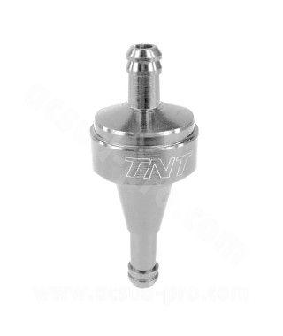 FILTRE A ESSENCE CNC SILVER Ø6 DEMONTABLE*