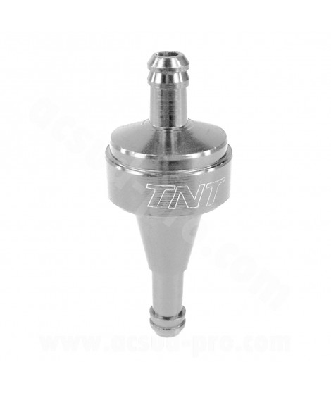 FILTRE A ESSENCE CNC SILVER Ø6 DEMONTABLE*