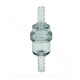 FILTRE A ESSENCE CYLINDRIQUE PLASTIQUE TRANSPARENT ACSUD Ø6