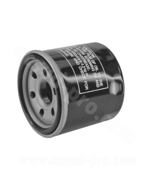 FILTRE A HUILE MAXISCOOTER ADAPT. SUZUKI  BURGMAN 650cc 2003-2018 (OEM : 16510-06B00 / 16510-03G00 / 16510-34E00) HF975