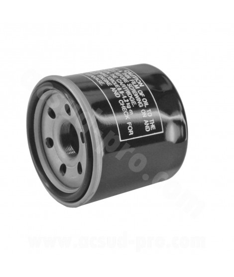 FILTRE A HUILE MAXISCOOTER ADAPT. SUZUKI  BURGMAN 650cc 2003-2018 (OEM : 16510-06B00 / 16510-03G00 / 16510-34E00) HF975
