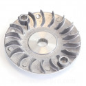 FLASQUE / JOUE FIXE VARIATEUR ALU ADAPT. MBK 50 BOOSTER X 4T. OVETTO 4T. NITRO 4T / YAMAHA 50 NEOS 4T. AEROX 4T. GIGGLE 4T