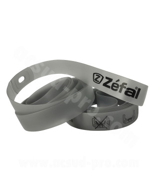 FOND DE JANTE ZEFAL ROUTE 700X16 GRIS HAUTE PRESSION (BLISTER X2)