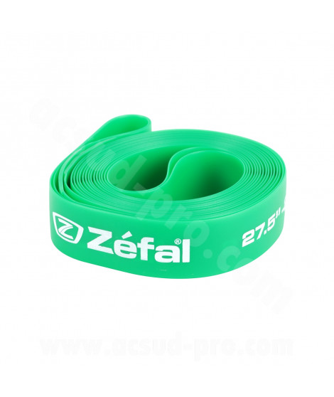 FOND DE JANTE ZEFAL VTT 27.5X20 VERT HAUTE PRESSION (BLISTER X2