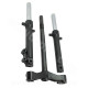 FOURCHE COMPLETE PEUGEOT KISBEE 2 TEMPS / 4 TEMPS  / STREETZONE NOIR ( OEM: 803895N )