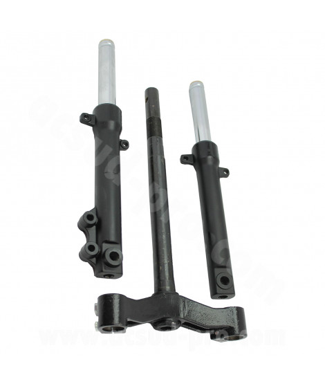 FOURCHE COMPLETE PEUGEOT KISBEE 2 TEMPS / 4 TEMPS  / STREETZONE NOIR ( OEM: 803895N )