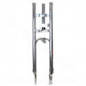 FOURCHE CYCLO EBR  ADAPT. PEUGEOT 103 (Ø25mm  / COURSE : 60mm) CHROME