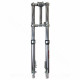 FOURCHE CYCLO EBR  ADAPT. PEUGEOT 103 SPX ROUE EN 16 POUCES CHROME