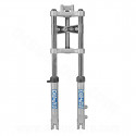 FOURCHE CYCLO EBR ALU HYDRAU ADAPT. PEUGEOT 103 / MBK 51 ( MONTAGE FREIN A DISQUE ) Ø28 mm