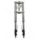 FOURCHE CYCLO EBR INVERSEE ADAPT. PEUGEOT 103 (Ø30mm / COURSE : 95mm) CHROME
