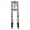 FOURCHE CYCLO EBR INVERSEE ADAPT. PEUGEOT 103 (Ø30mm / COURSE : 95mm) CHROME