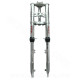 FOURCHE CYCLO EBR INVERSEE MECANIQUE 103 / MBK 51 CHROMEE
