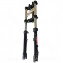 FOURCHE CYCLO HYDRAU EBR ADAPT. PEUGEOT 103 / MBK 51 NOIR ( MONTAGE FREIN A DISQUE ) Ø28 mm