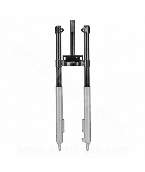 FOURCHE CYCLOMOTEUR EBR ADAPT. PEUGEOT 103 FOX GRISE