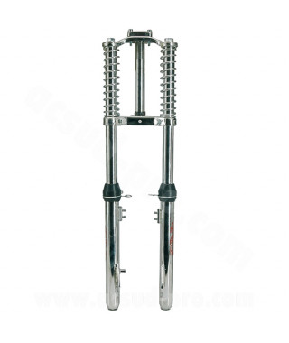 FOURCHE CYCLOMOTEUR EBR TELESCOPIQUE CIAO CHROMEE
