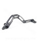 FREIN A PIED LIGHTY ADAPT. DERBI SENDA IMITATION CARBONE
