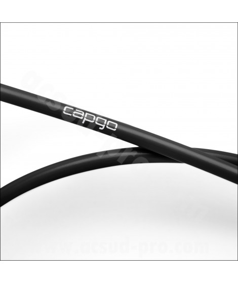 GAINE VELO DERAILLEUR CAPGO Ø4mm PTFE NOIR (ROULEAU DE 50m)