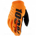 GANTS 100% BRISKER FA22 S FLUO ORANGE/BLACK