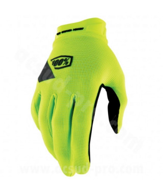 GANTS 100% RIDECAMP GEL SP23 XL FLUO YELLOW