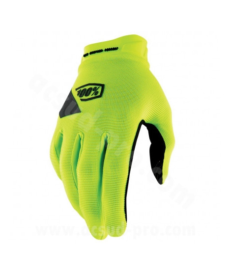 GANTS 100% RIDECAMP GEL SP23 XL FLUO YELLOW