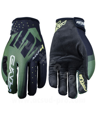 GANTS CROSS ENFANT FIVE MXF4 KAKI/BLACK YM