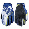 GANTS CROSS FIVE MXF4 BLUE/FLUO YELLOW TAILLE S
