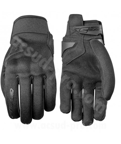 GANTS ENFANT FIVE GLOBE NOIR COQUES (CERTIFICATION EN 13594:2015) YM