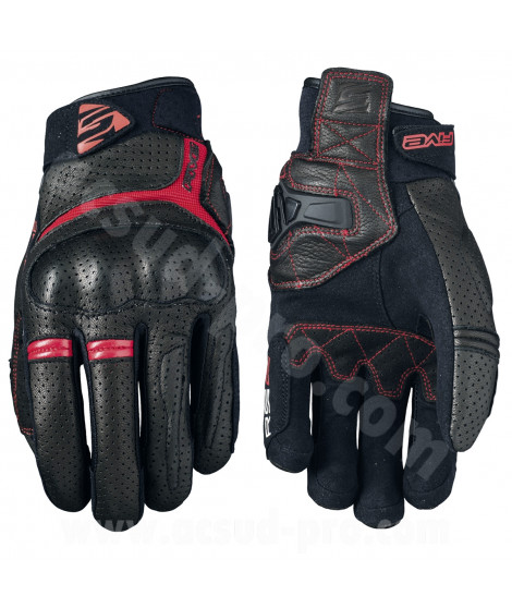 GANTS FIVE RS2 (HOMOLOGATION EN13594-2015) RED taille L