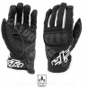 GANTS GTR IMPACT COQUES BLACK/WHITE (CERTIFICATION EN 13594:2015)      XS