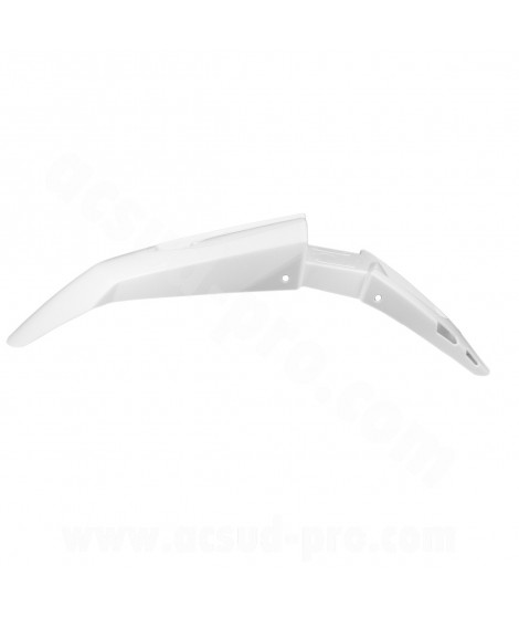 GARDE BOUE AVANT ADAPT. DERBI SENDA DRD / XTREME (2010-2015) BLANC