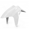 GARDE BOUE AVANT ADAPT. MBK 50 NITRO 1997-2012 / YAMAHA 50 AEROX 1997-2012  BLANC