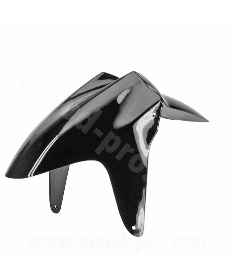 GARDE BOUE AVANT ADAPT. MBK 50 NITRO 1997-2012 / YAMAHA 50 AEROX 1997-2012 NOIR METAL