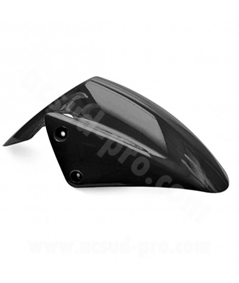 GARDE BOUE AVANT ADAPT. MBK MACH G / YAMAHA JOG NOIR METAL (OEM : 5RW-F1511-00)