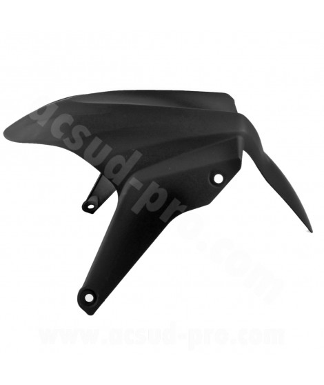 GARDE BOUE AVANT ADAPT. MBK NITRO / YAMAHA AEROX 2013 NOIR MAT