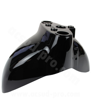 GARDE BOUE AVANT ADAPT. NOIR SYM FIDDLE 2 50cc 4 T 2011-2021 / 125cc 2010-2014 (OEM : 61100-ALA-0000-WD)