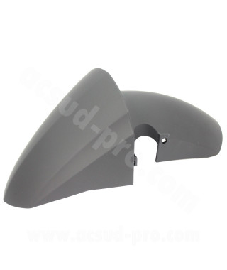 GARDE BOUE AVANT ADAPT. PEUGEOT KISBEE 2T ET 4T 2010-2024 NOIR MAT