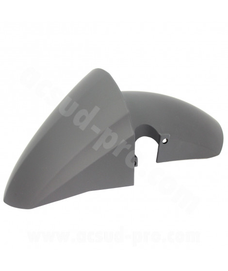 GARDE BOUE AVANT ADAPT. PEUGEOT KISBEE 2T ET 4T 2010-2024 NOIR MAT