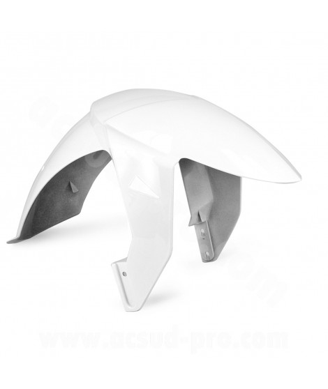 GARDE BOUE AVANT ADAPT. PEUGEOT LUDIX 10 BLANC