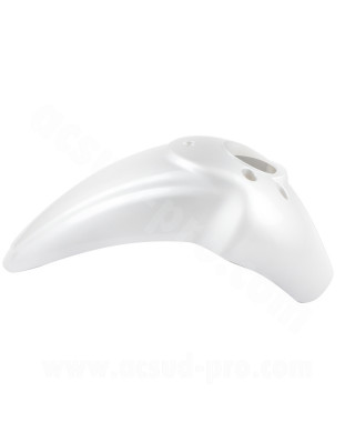 GARDE BOUE AVANT ADAPT. PIAGGIO LIBERTY BLANC PERLE 50 / 125 / 200cc 2004-2014