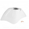 GARDE BOUE AVANT ADAPT. PIAGGIO ZIP 50 2T AC-4T BLANC